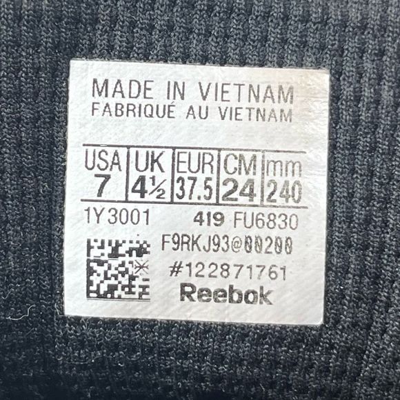 Reebok Womens Nano 9 Womens 7 Black Cross Training Shoes Athletic Sneaker - Picture 11 of 11